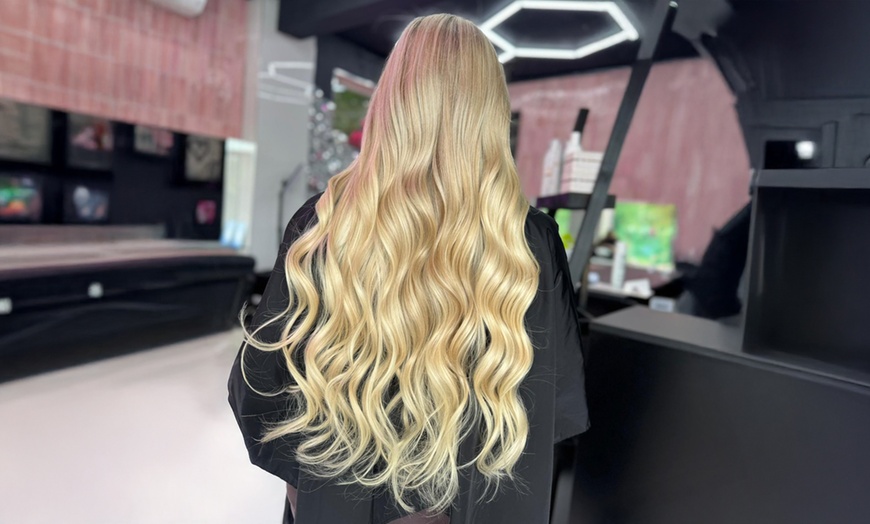 Image 1: Up to 46% Off on Salon - Hair Colour / Highlights - Roots at That Glam Bar