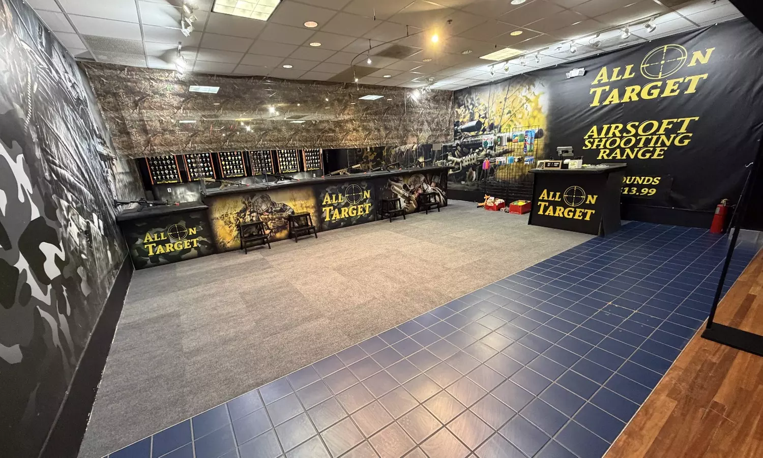 Airsoft Shooting Experience at All On Target