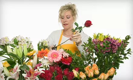$35 for Three Flower-Arranging Classes at Field of Flowers ($75 Value) - Primary Image