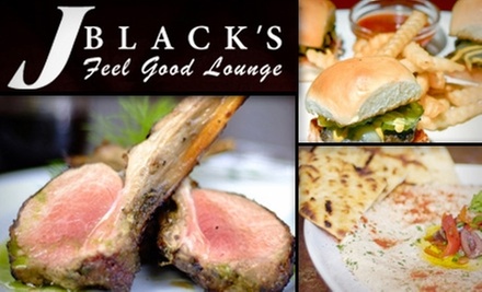 $10 for $20 Worth of Refined American Fare at J. BLACK'S Feel Good Lounge - Primary Image