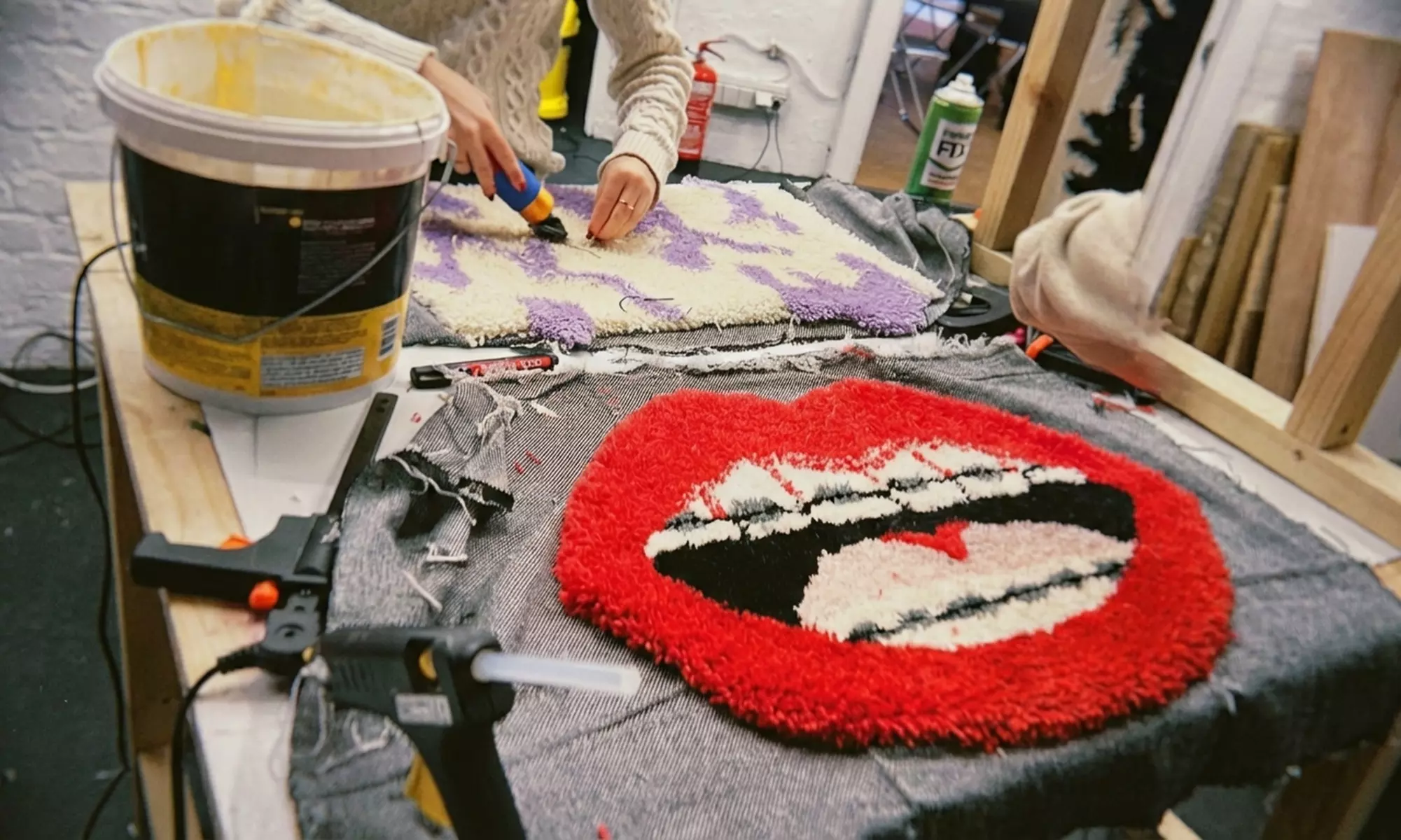 Workshop „Tufting“: Gestalte deinen Teppich 40 x 40 cm oder 50 x 70 cm