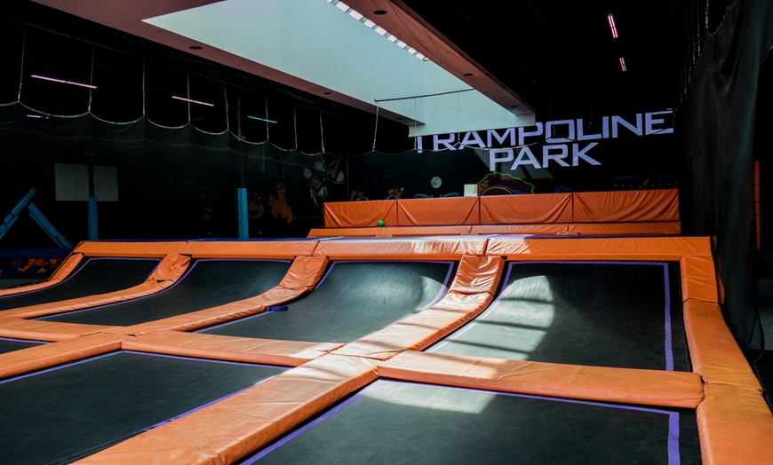 Image 9: Unlimited Jumping and Arcade Cards to a Massive Texas City Fun Center