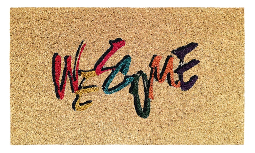 Image 61: Zerbino in cocco con retro antiscivolo