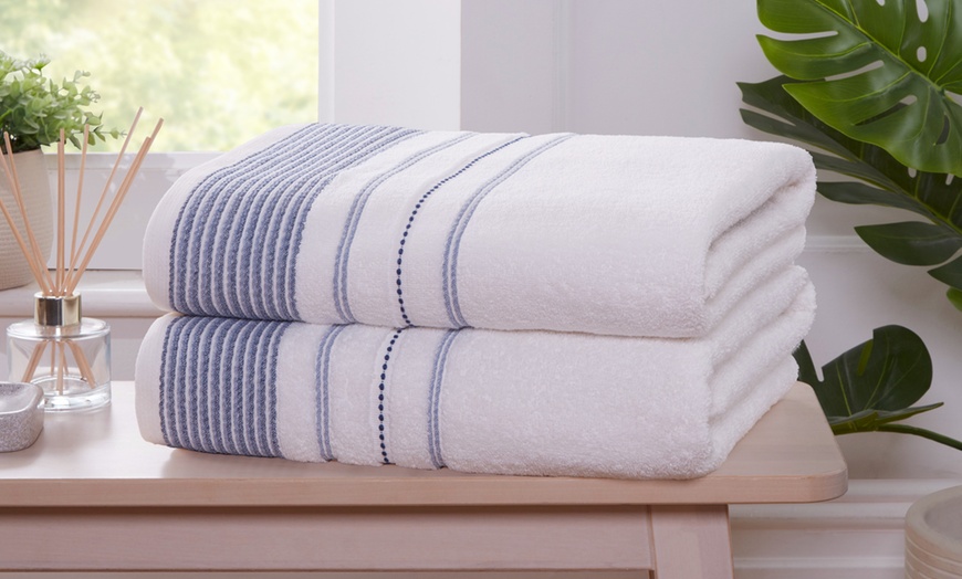 Image 3: 500GSM Dakota Cotton Bath Sheet 