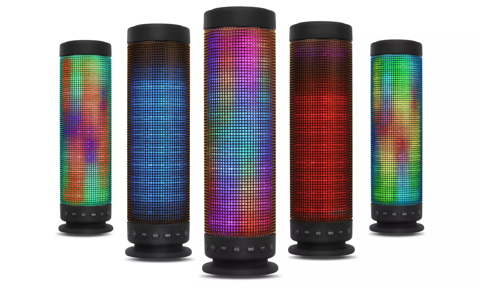 Kocaso Rainbow LED Portable Bluetooth Speaker - Primary Image