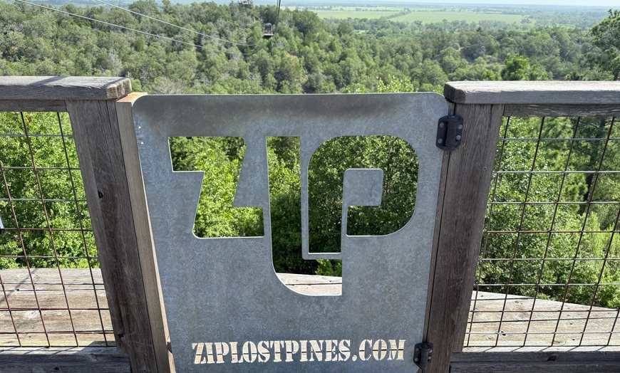 Image 2: Fly Together on 5 Separate Zip Lines to Ride!!!