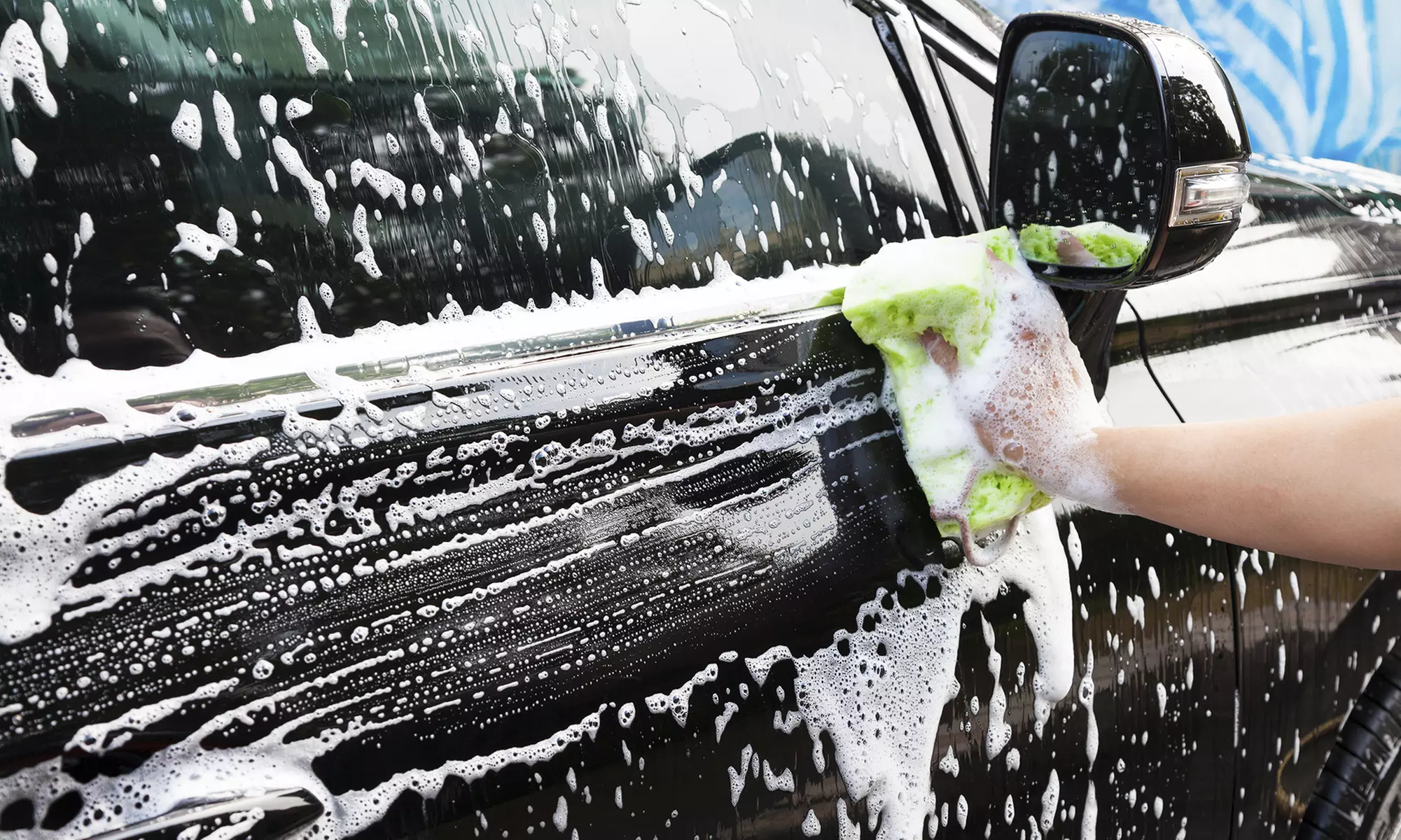 Shiny Car Awaits with One, Three, or Five Exterior Hand Car Washes and Tire Shines (Up To 47% Off) - Primary Image