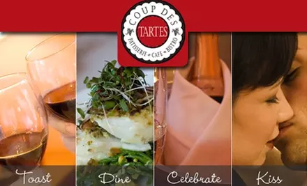 $25 for $50 Worth of French Café Fare at Coup des Tartes - Primary Image