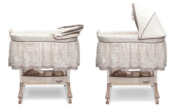 delta children rocking bassinet