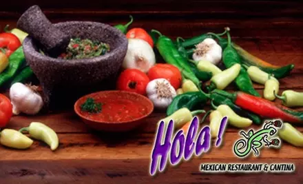 $25 for $50 Worth of Mexican Fare and Drinks at Hola! Mexican Restaurant & Cantina - Primary Image