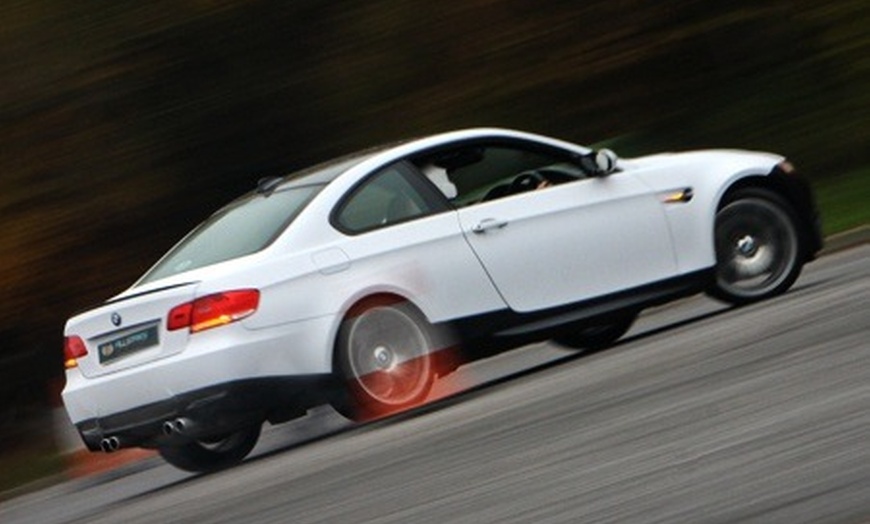 Image 1: Drift Racing at Brands Hatch