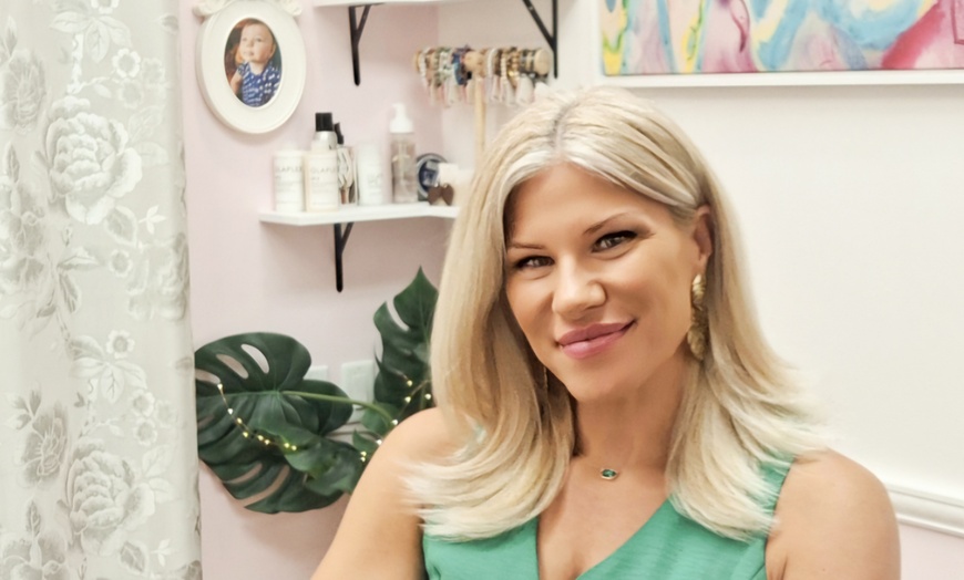 Image 1: Haircut, Blowdry, & Style with Optional Face Frame Highlights and More