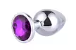 Stainless Steel Stimulation Anal Plug Anal Sex Toys Adult Game for Couples - Second Medium