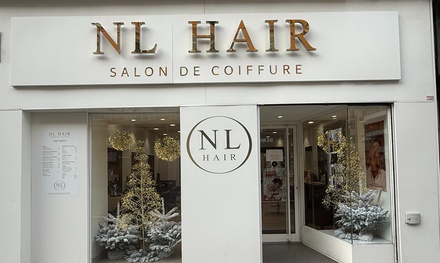 Shampoing, coupe entretien, brushing, soin, cheveux jusqu'aux épaules - NL Hair