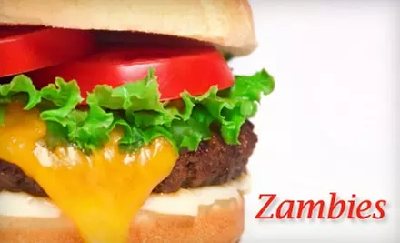 $5 for $10 Worth of Burgers, Chili Dogs, and More at Zambie's - Primary Image