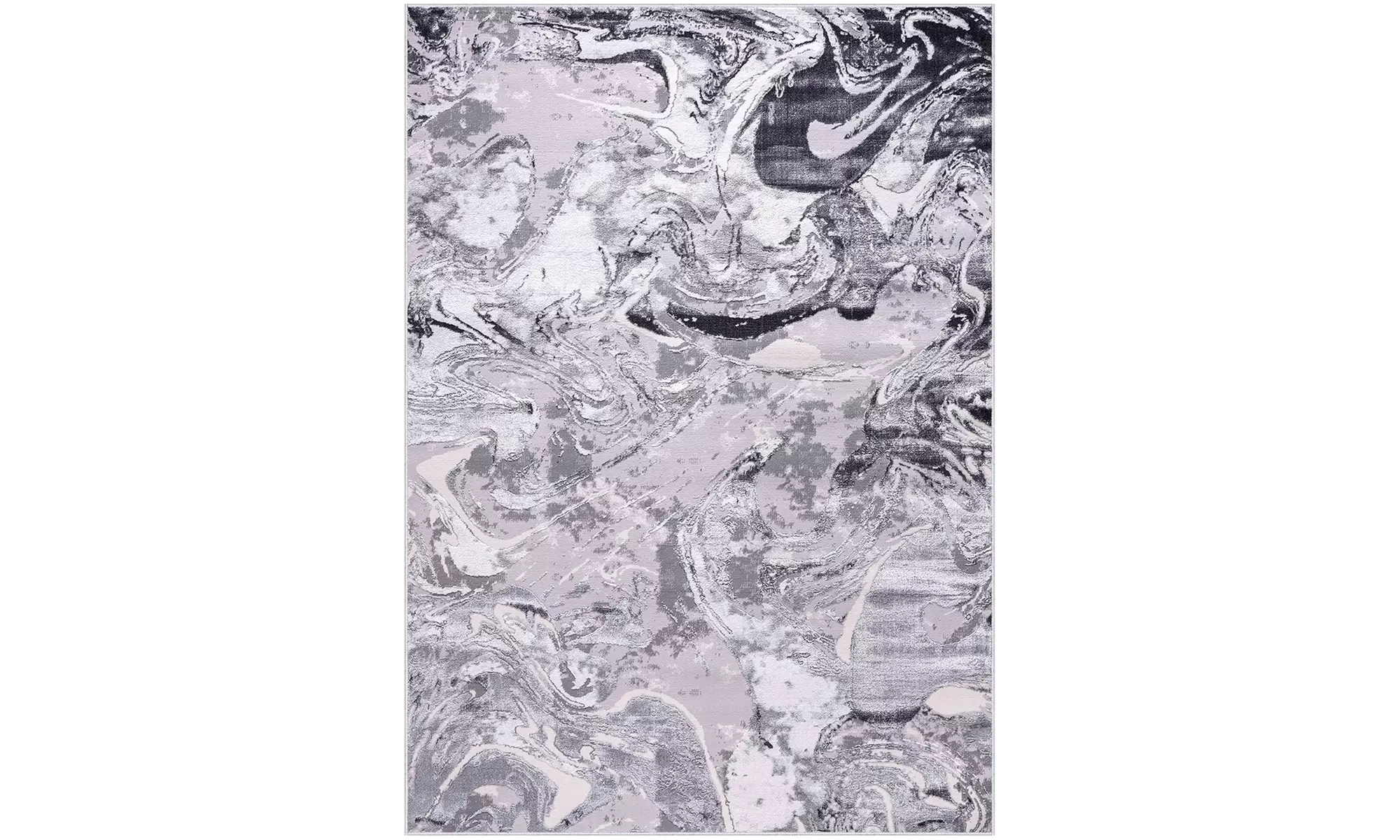 Modern Abstract Emperor Contemporary Thick Rug