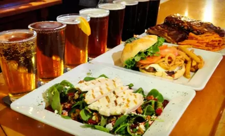 $10 for $20 Worth of Hearty Pub Fare and Pours at Barley Creek Brewing Company - Primary Image