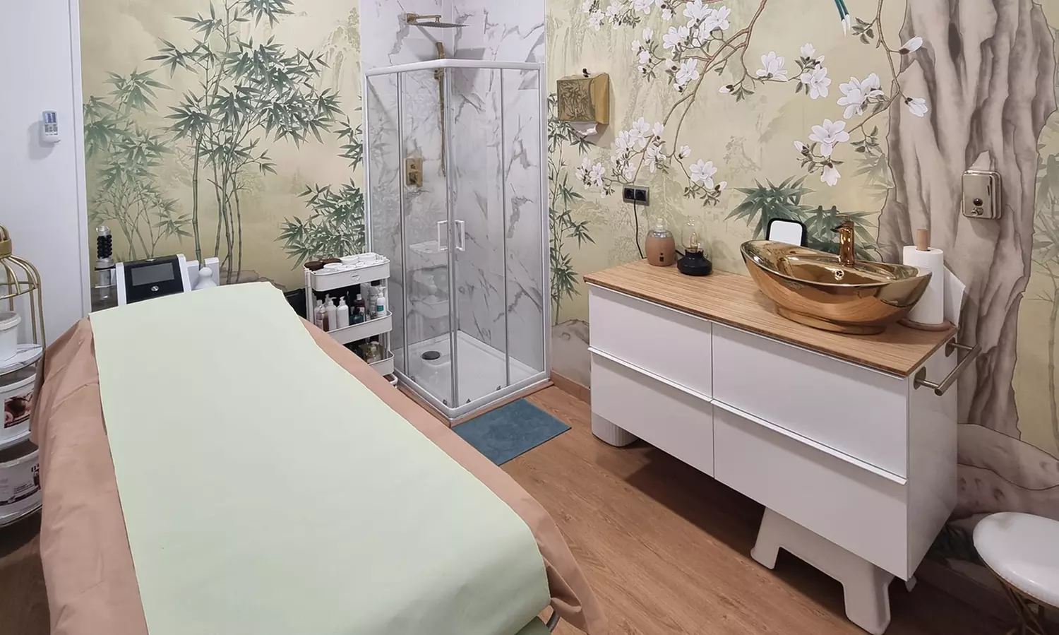 Ritual de masaje en pareja de 1 hora con aromas o piedras calientes