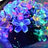 Image 11: 50 LED Multi-Coloured Solar Cherry Blossom Lights Options