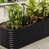 Image 5: Open-Bottom Galvanised Steel Raised Garden Bed