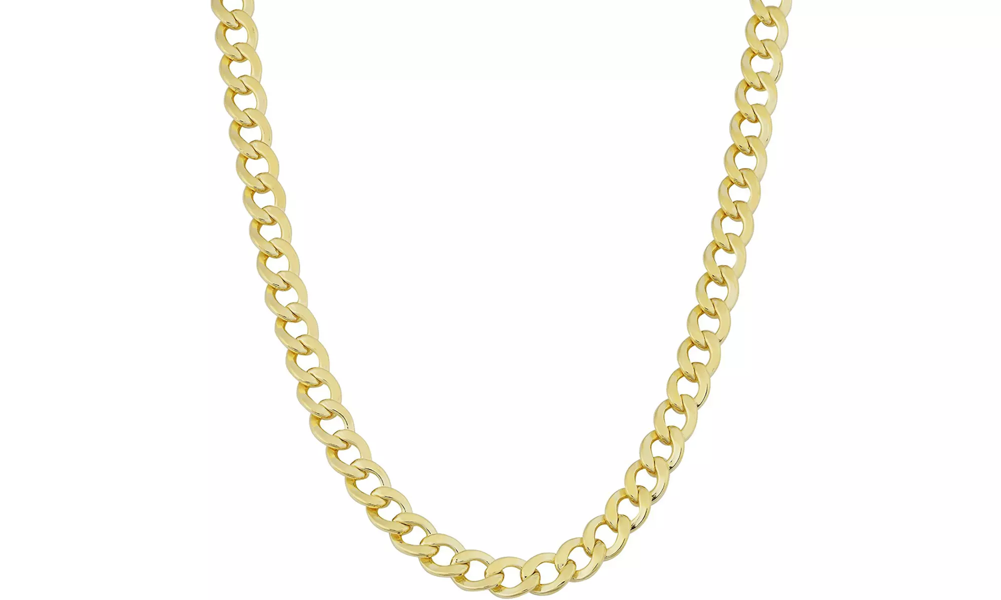 Italian 10K Gold 6.5MM Cuban Chain by Moricci - Primary Image