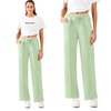 Image 10: Plain and Seam Front Wide Leg Trousers