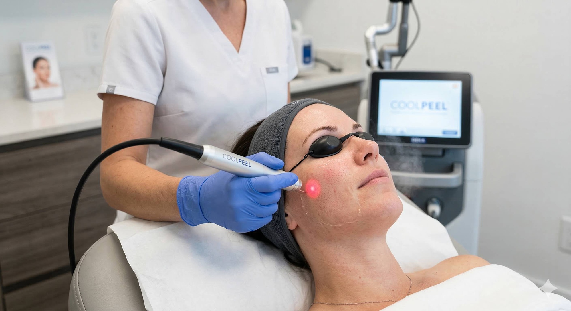Laser Resurfacing w/ Cool Peel for Face & Neck (1, 2, or 4)