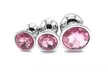 Stainless Steel Stimulation Anal Plug Anal Sex Toys Adult Game for Couples - Second Medium