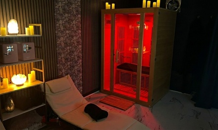 One Single Session 30 Minute Infrared Sauna with LED Light Therapy - Pelle Glo Skin