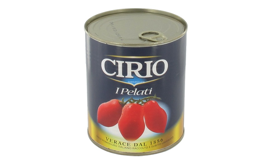 Image 2: Fino 24 confezioni di pomodori pelati Cirio da 800 g