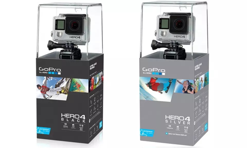 GoPro Hero4 Silver or Black Action Camera from $379.99–$479.99 - Second Medium