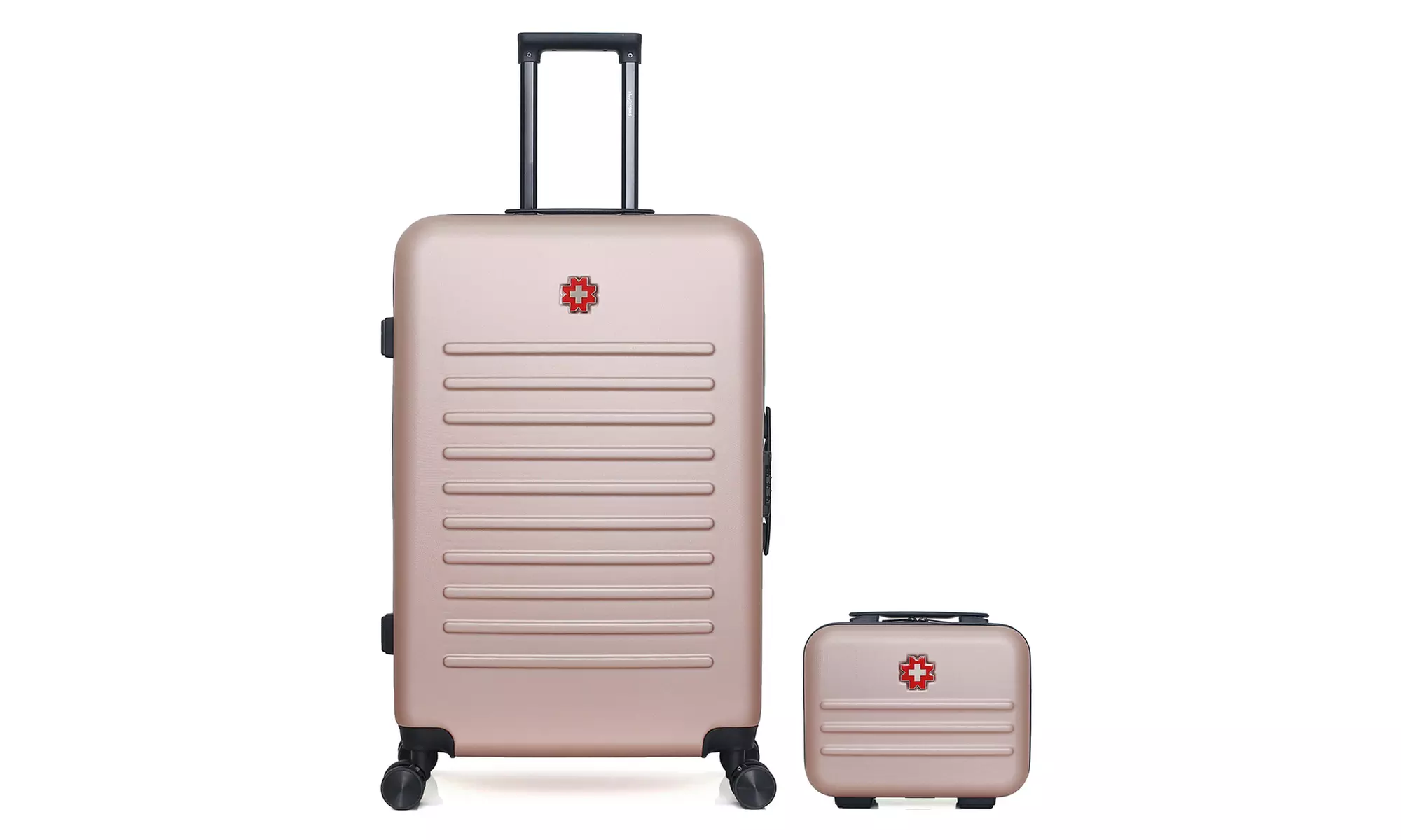 Lot avec valise grand format et vanity Swiss Kopper