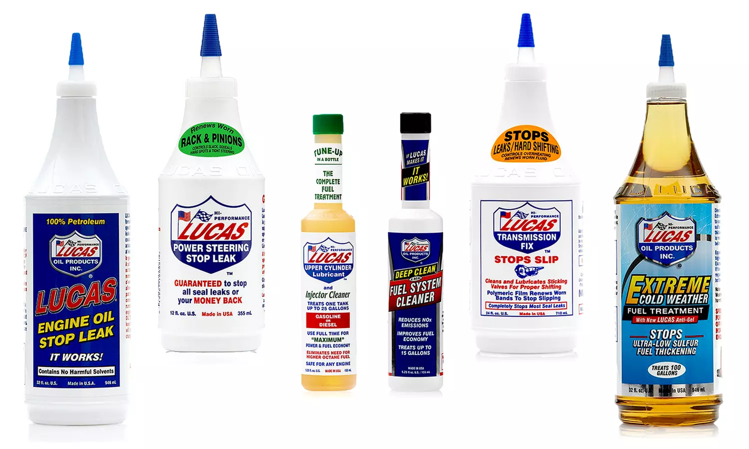 Lucas Oil Engine and Fuel Additives (4-Pack) - Primary Image