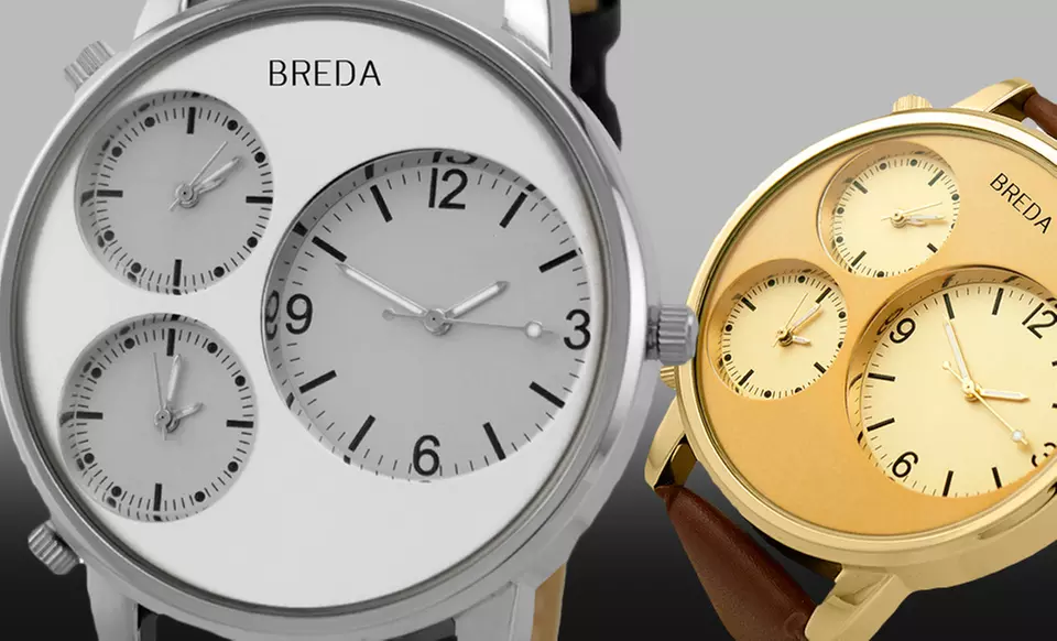 Breda Men’s Watches (Up to 71% Off). Multiple Styles Available. Free Shipping and Returns. - Second Medium