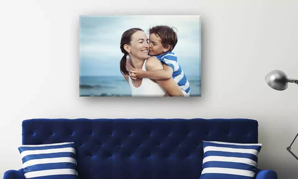Personalized Picture on Canvas from MyPix2.com - Second Medium