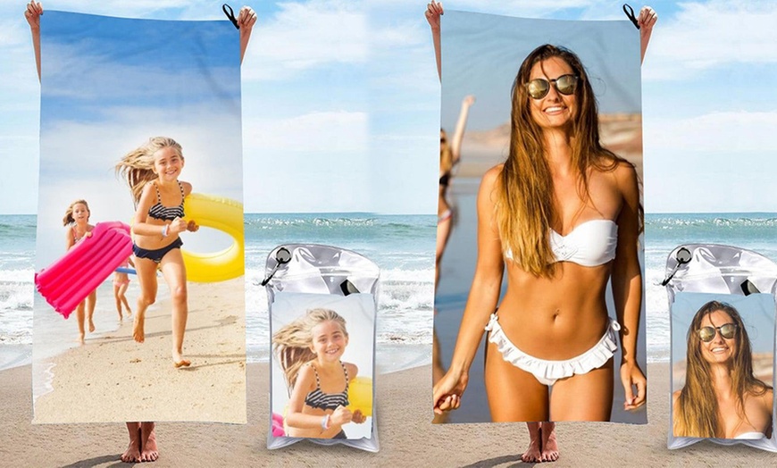 Image 7: Custom Bath Towels