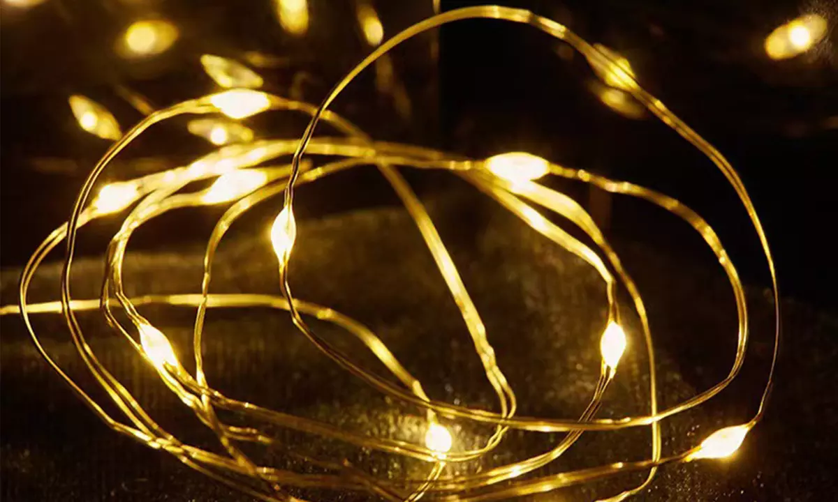 Tassels Boho Plush Toy Hammock with String Light - Second Medium