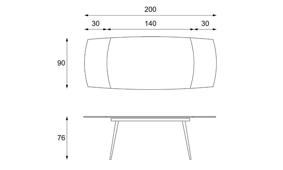 Tavolo allungabile George