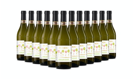 12 bottiglie di Primore Moscato d'Asti DOCG con spedizione gratuita