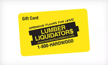 $50 for $100 Worth of Flooring, Accessories, and Tools at Lumber Liquidators - Second Medium