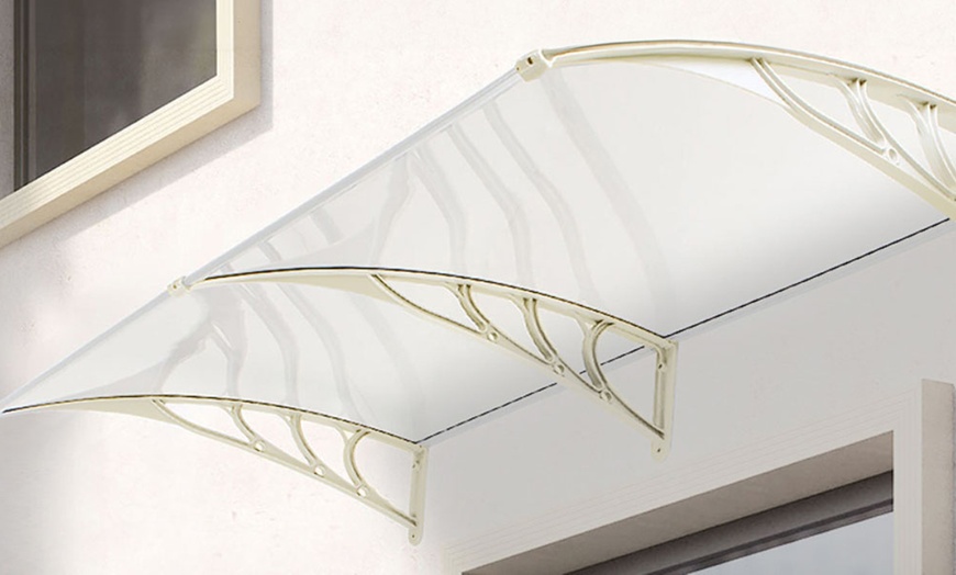 Image 7: All-Weather Plastic Convex Canopy