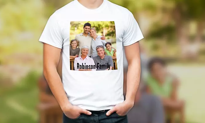 $5 for Custom Photo T-shirt from MailPix ($12 Value) - Primary Image