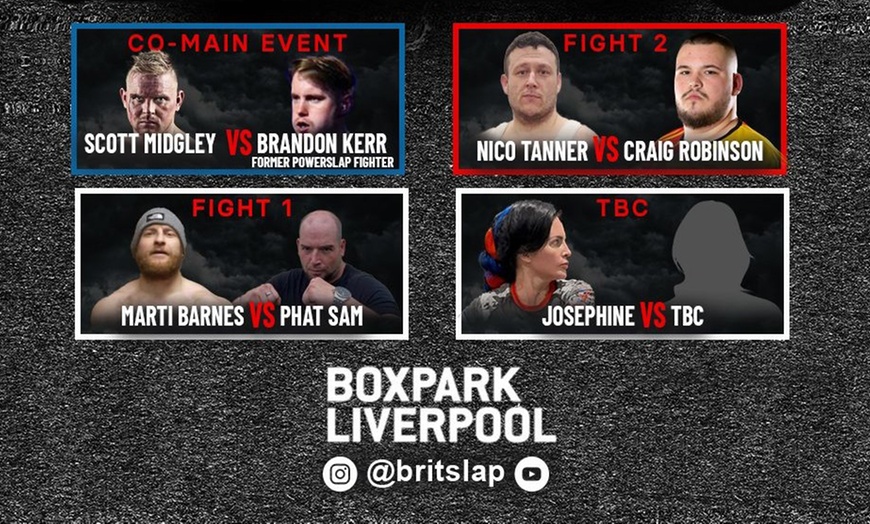 Image 3: BritSlap Presents SlapFIGHT UK – The UK’s Hardest-Hitting Combat Event