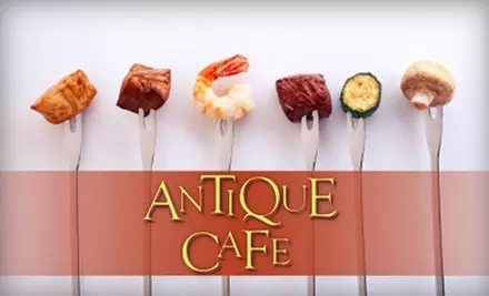$10 for $20 Worth of Upscale Comfort Food and Drinks at Antique Cafe - Primary Image