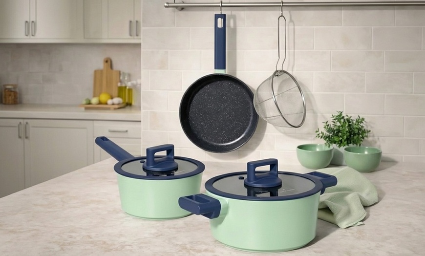 Image 26: Cocotte avec couvercle, batterie de cuisine de 6 ou 13 pièces