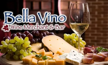 $8 for a Wine Tasting and Cheese Plate at Bella Vino Wine Merchant & Bar ($17 Value) - Primary Image