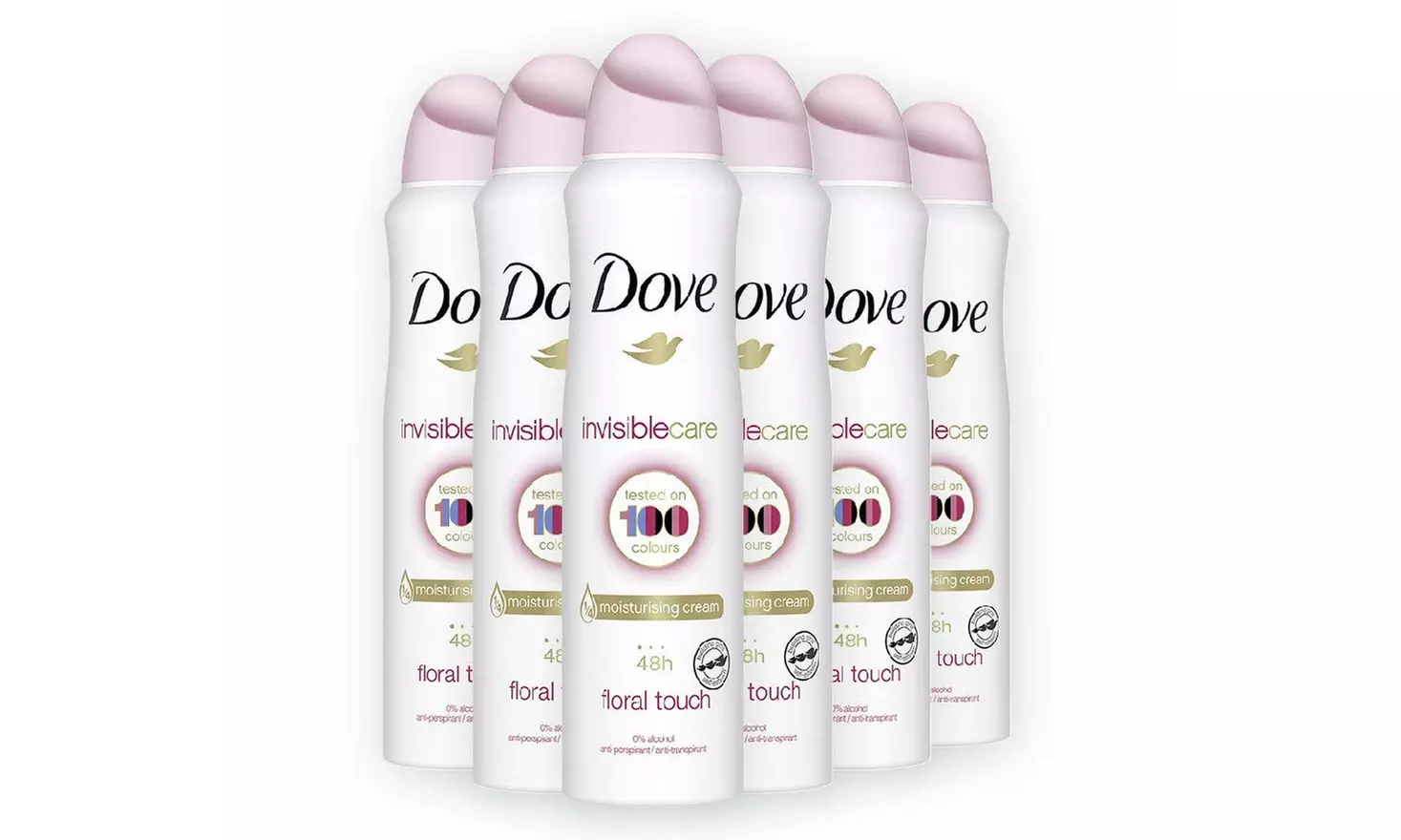 6-pack Dove 250ml Antiperspirant 48 Hour Powerful Protection Deodorant for Women