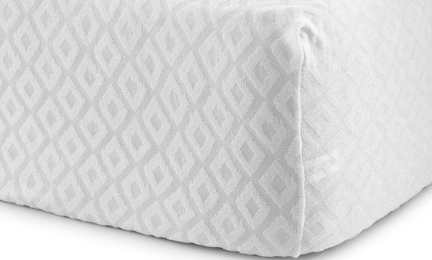 Image 2: Protège-matelas Mastro Bianco simple ou double, en éponge Jersey