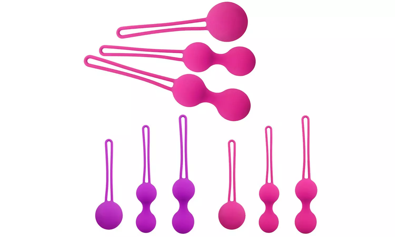 3Pcs/set Silicone Kegal Exercise Balls Tightening Vaginal Muscle Control