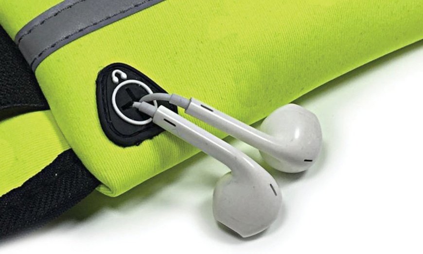 Image 16: Running Bum Bag Fanny Pack Travel Waist Money Belt Zip Hiking Pouch Wallet